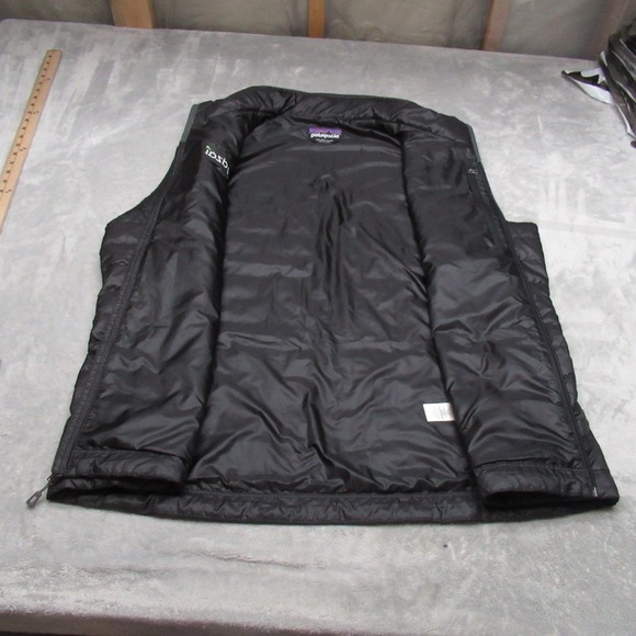 Patagonia Vest Mens XXL Black Prima Loft Nano Puff Quilted Light Insulated LOGO - Picture 4 of 12